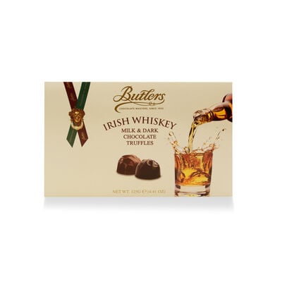 Butlers Irish Whiskey Milk and Dark Chocolate Truffles Selection  125G